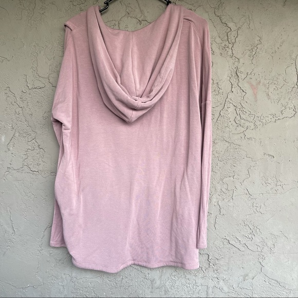 Athleta Women's Cowl Neck Sweater - Soft Pink - Picture 4 of 8